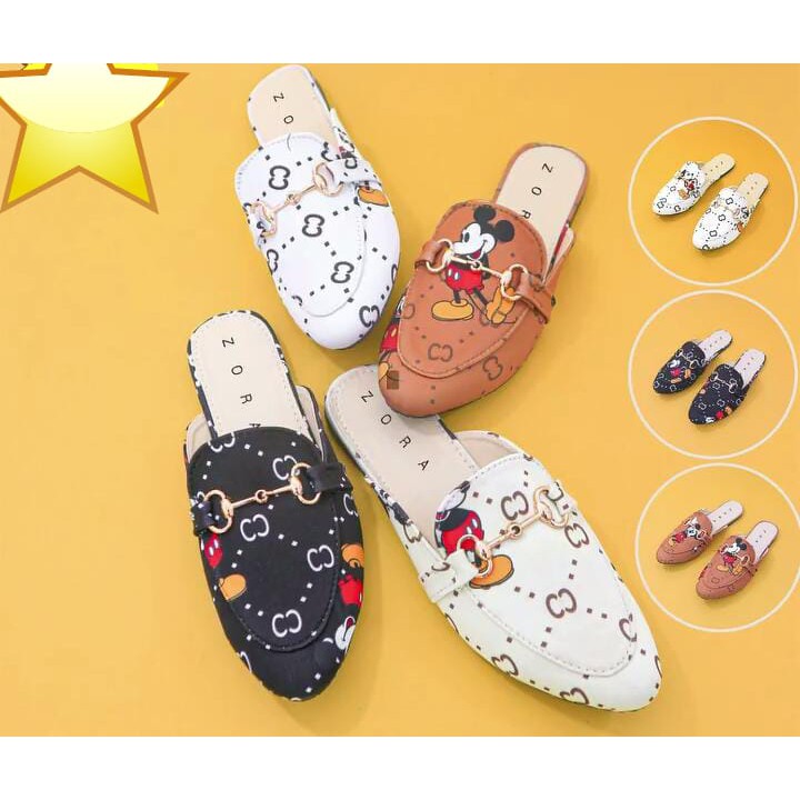 DAFF 42 FLATSHOES KOKOP TEPLEK MICKEY MINI