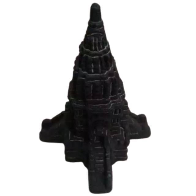 TERMURAH! MINIATUR CANDI PRAMBANAN 14x10x10 cm EMPAT PINTU BAHAN BATU DEKORASI PAJANGAN SOUVENIR