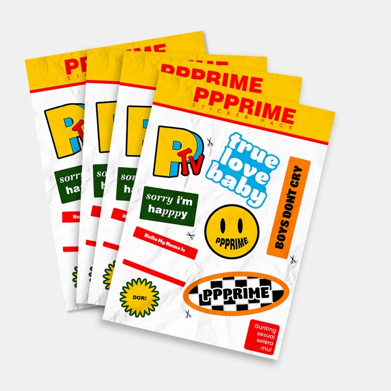 

Prime Sticker Pack - Basic