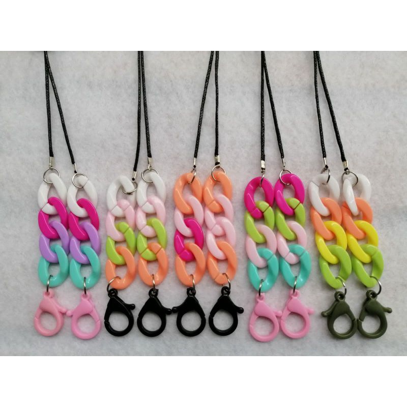 STRAP MASKER 2IN1/KALUNG MASKER 2IN1/STRAP MASKER RANTAI 2IN1