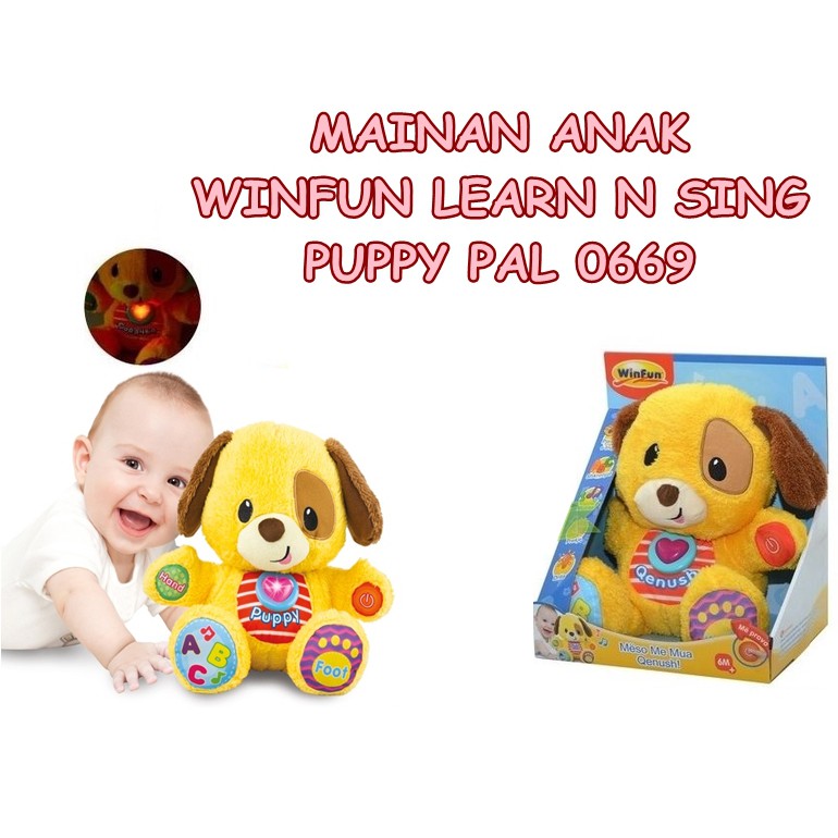 winfun learn with me puppy pal