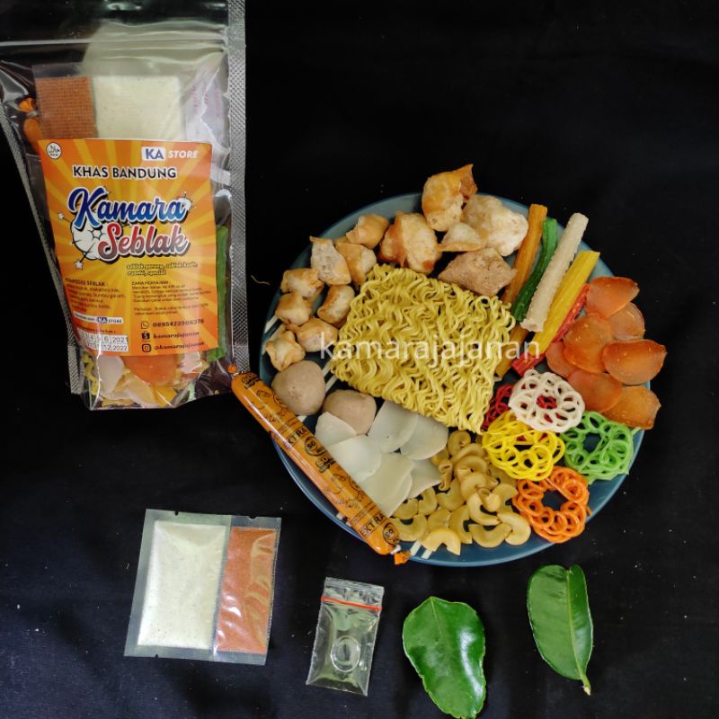 

PROMO seblak Komplit / Seblak Instan / Seblak Topping Bakso dan Sosis