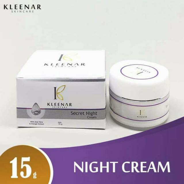 Kleenar Skincare Secret Night Cream