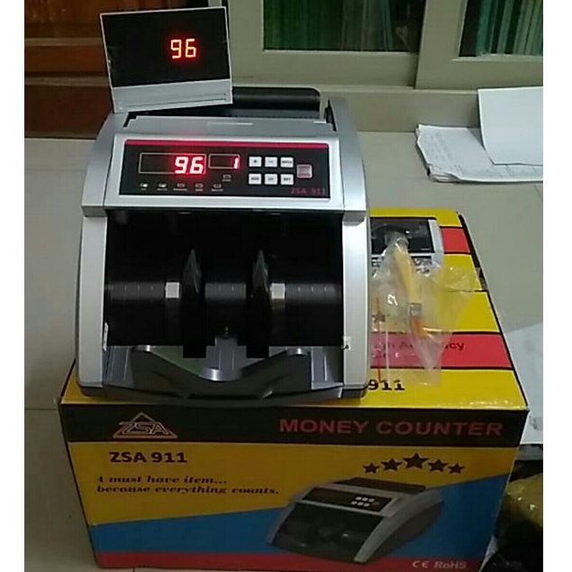 MESIN HITUNG ZSA 911 UANG MONEY COUNTER ZSA911 UV / KASSEN MC20
