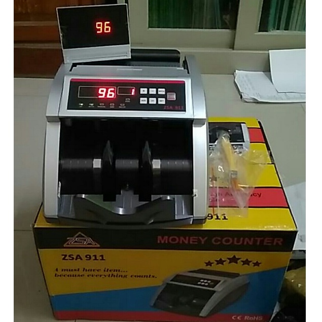 MESIN HITUNG ZSA 911 UANG MONEY COUNTER ZSA911 UV / KASSEN MC20