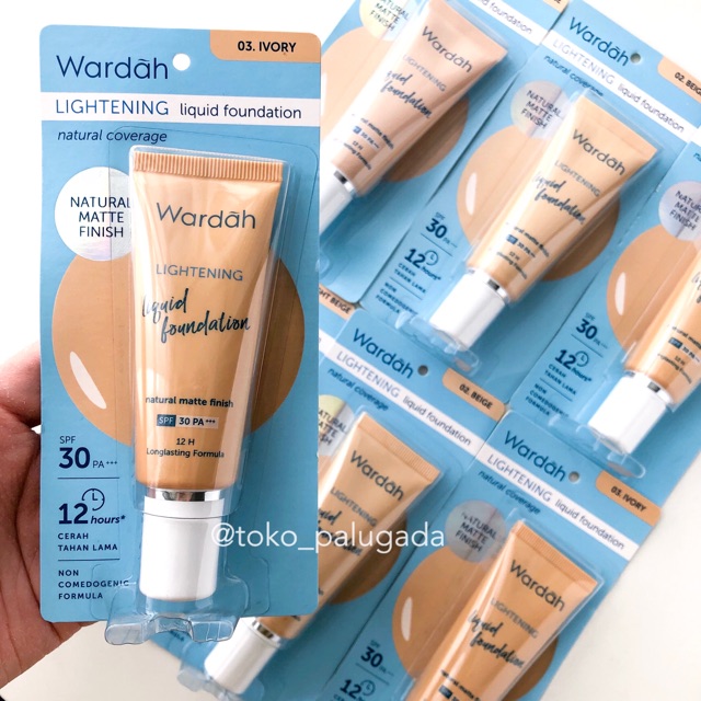 Wardah Lightening Liquid Foundation