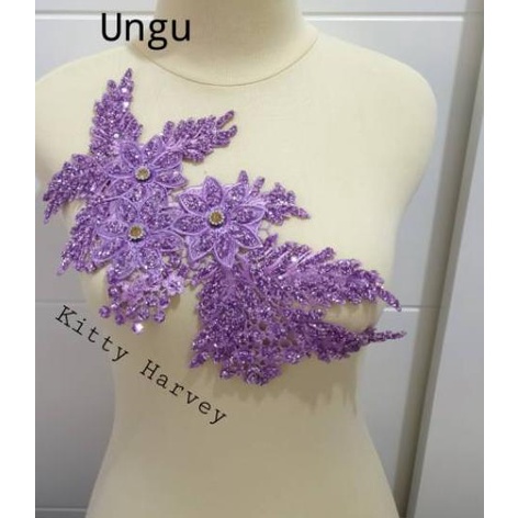 ★ Lace Bordir Bunga 3D | Renda Bordir Bunga ➢