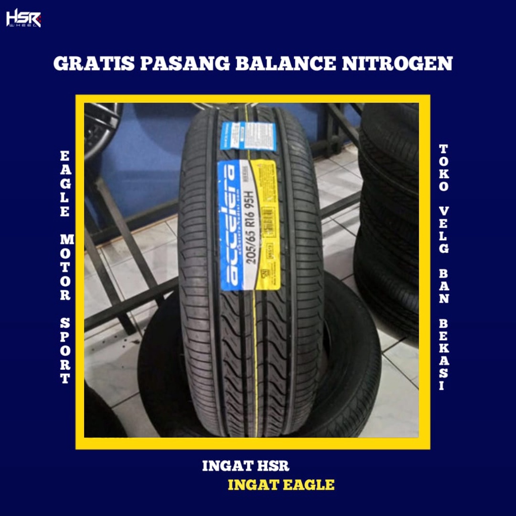 Ban mobil innova reborn merk accelera 205/65 ring 16