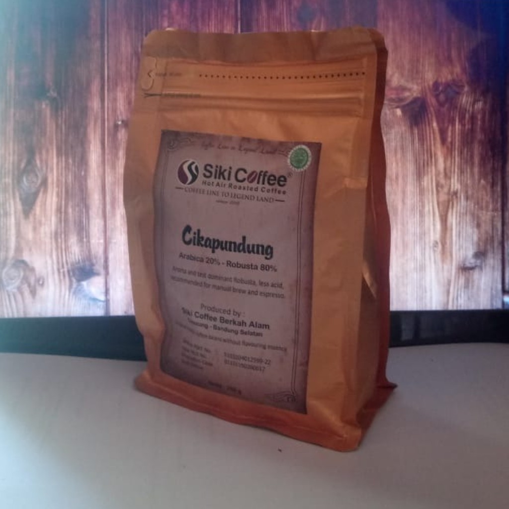 

Kopi Asli Khas Jawa Barat | Kopi CIKAPUNDUNG by Siki Coffee Berkah Alam Pack 250 gram