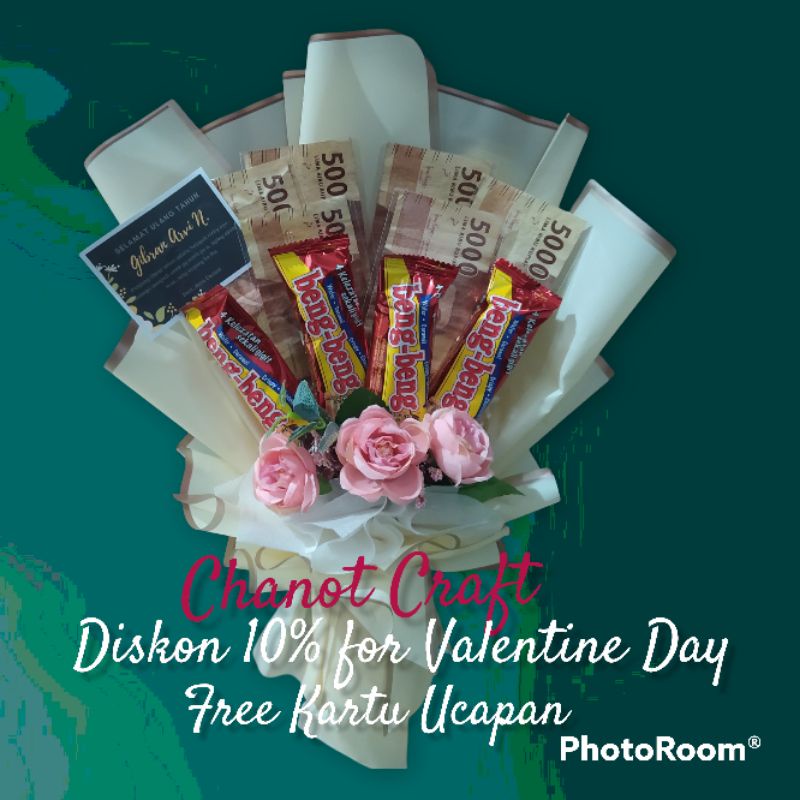 Buket uang, buket jajan