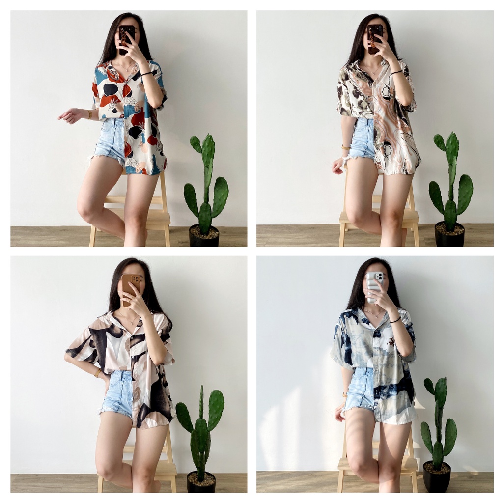 SALE CUCI GUDANG - KEMEJA RAYON PREMIUN -  OVERSIZE TEE -  SUMMER SHIRT - BLOUSE WANITA - KEMEJA MURAH - KEMAJA WANITA RAYON - ATASAN RAYON