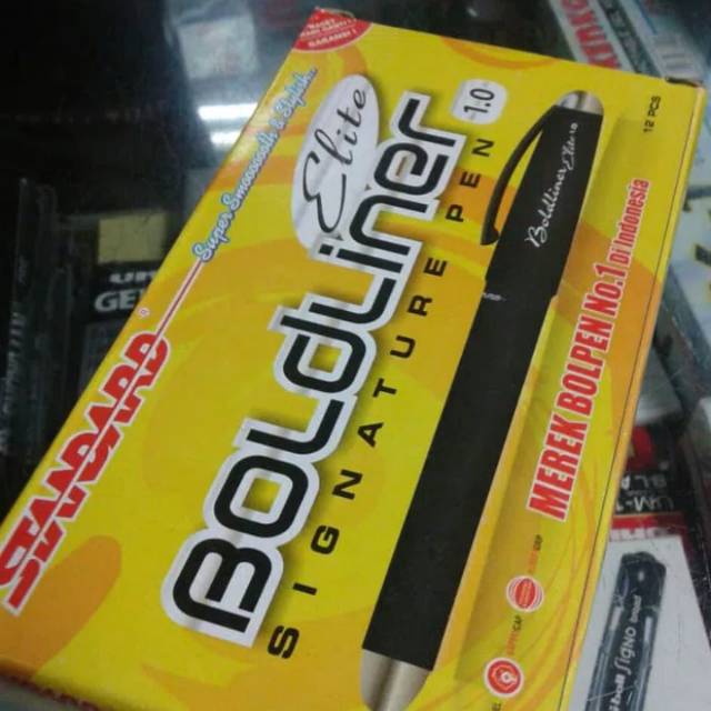 

Standard pena gel boldliner elit 1.0mm