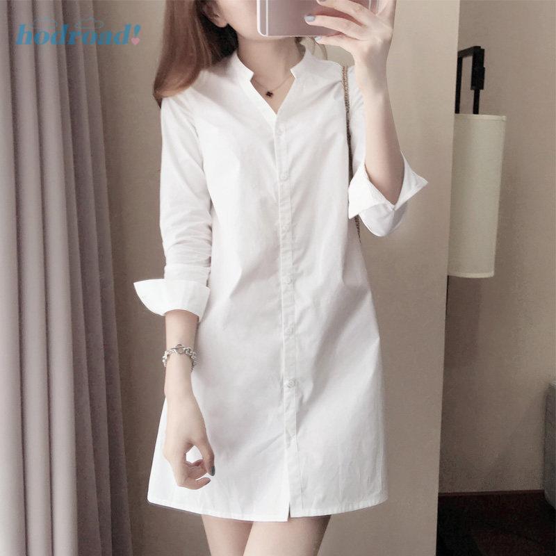 blouse dress white