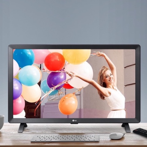 TV LED LG 24TL520V-PT 23,6'' HD Monitor TV 24 inch Garansi Resmi Khusus Jawabarat Jabodetabek (Kota 