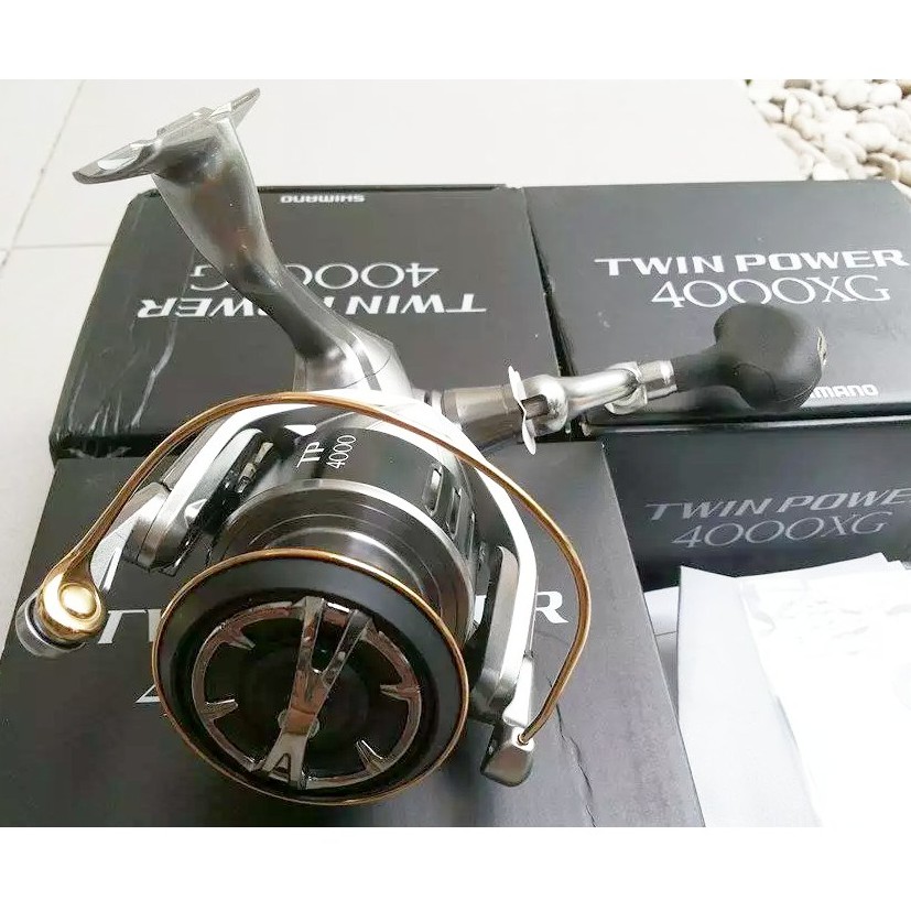 Reel Pancing Shimano Twin Power 15 4000XG - 4000 XG 9+1 bb - KATROL PANCING - GULUNGAN PANCING
