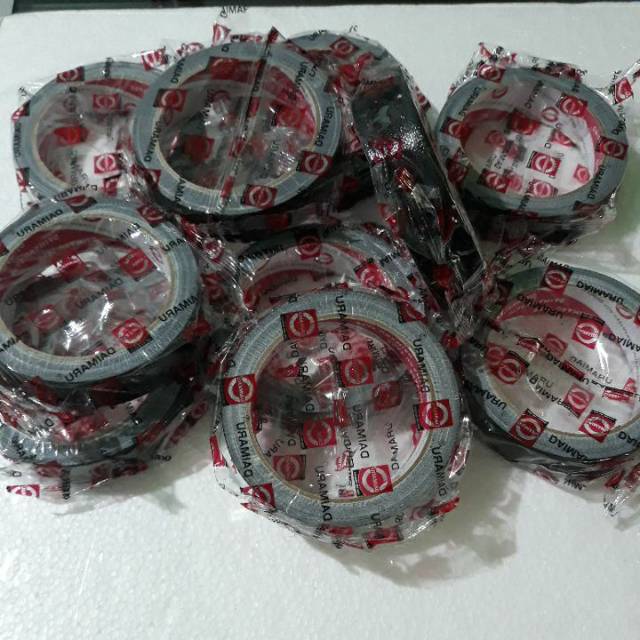 

Lakban hitam linen DAIMARU 24mm x 12 mtr ECER!!!!!!