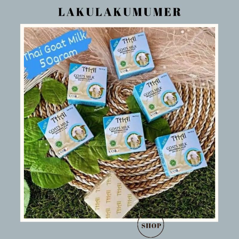 

THAI Goats Milk Soap / Sudah BPOM / Sabun Susu Kambing ORIGINAL THAILAND