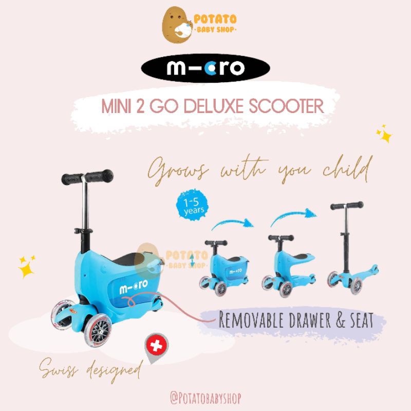 Micro Mini 2 Go Deluxe Plus Scooter / Scooters