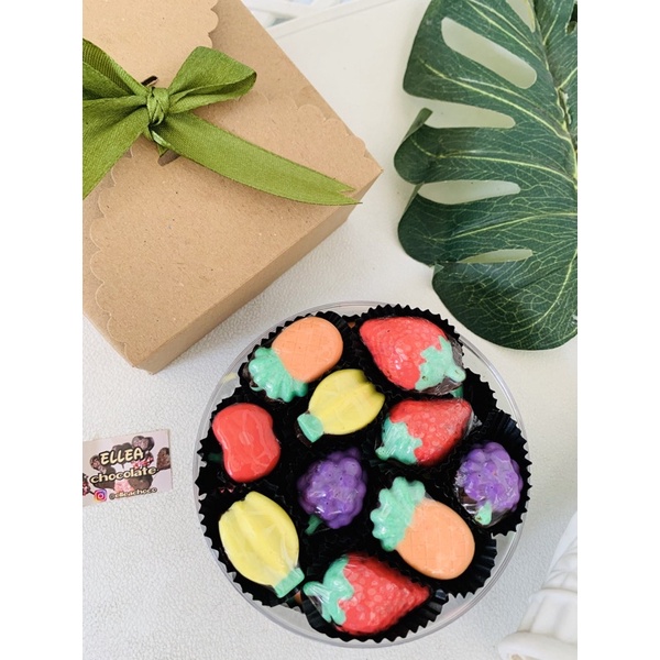 

Coklat karakter LEBARAN FRUITY, enak hygienis