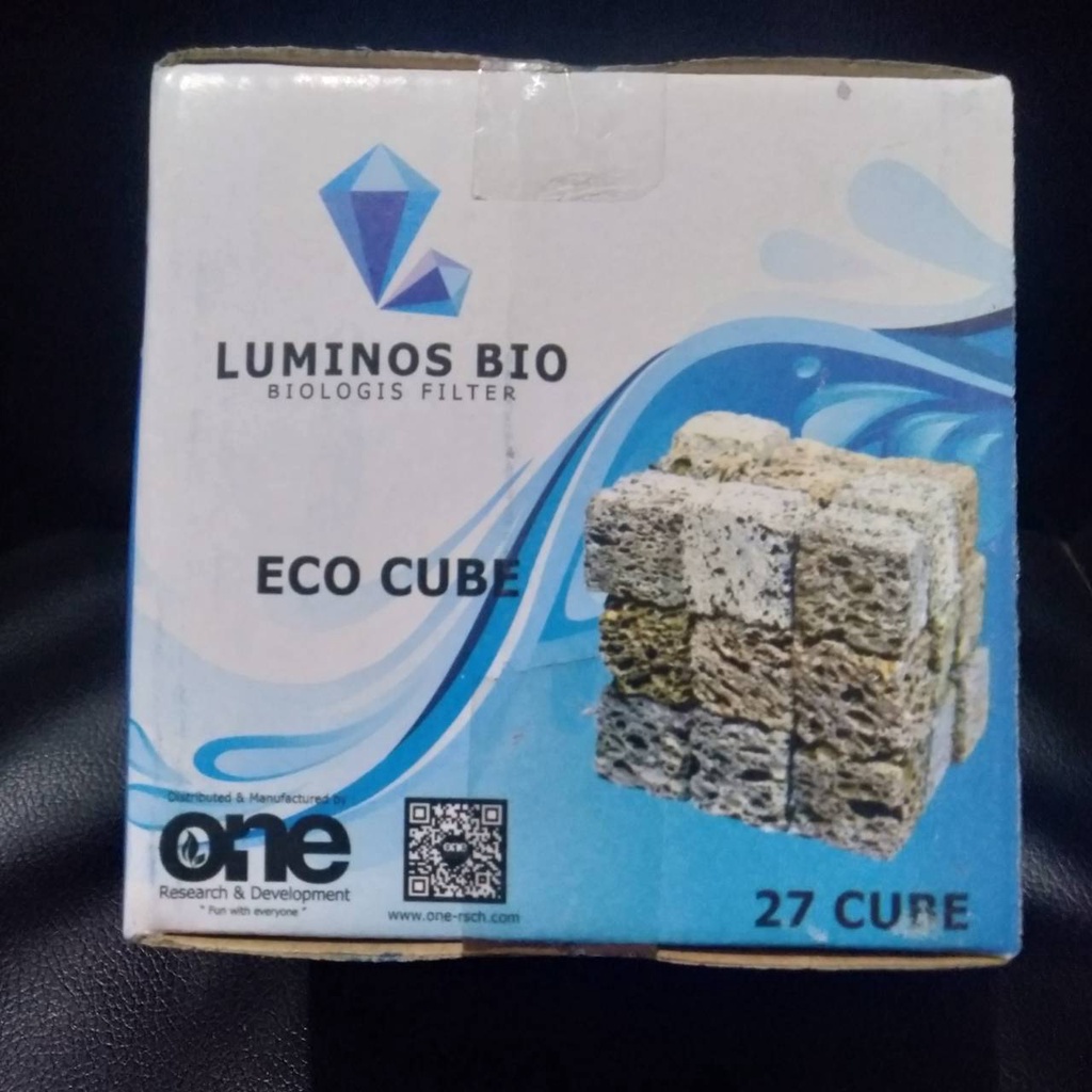 LUMINOS BIO ECO CUBE 27 CUBE MEDIA FILTER ALAMI FILTER BIOLOGIS