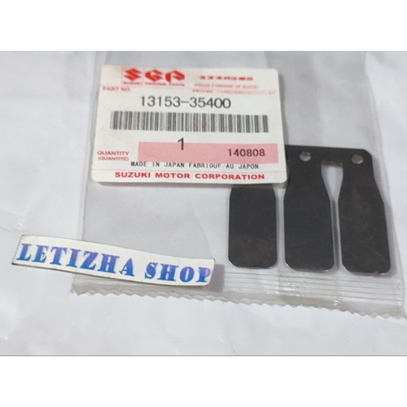 PLAT MEMBRAN HARMONIKA REED VALVE TORNADO CRYSTAL BRAVO RC80 RC100 13153-35400 ORIGINAL JAPAN