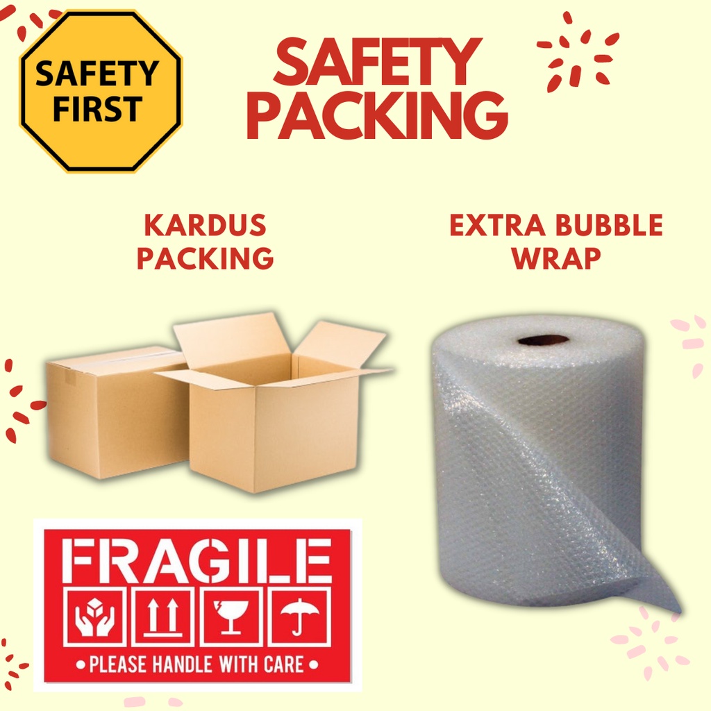 

KARDUS PACKING BUBLE WRAP Safety Packing Produk Aman 100%