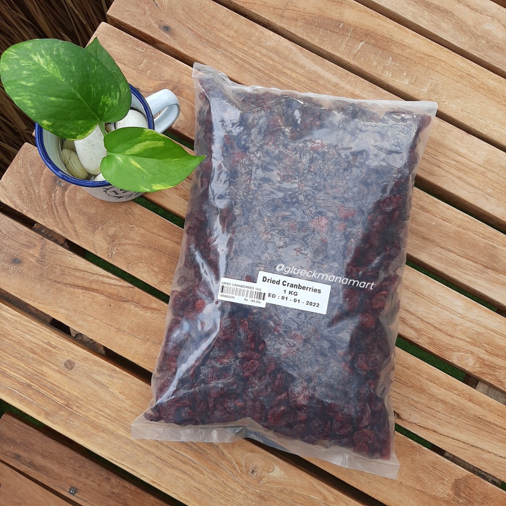 

Dried Cranberries / Cranberry / Buah Kering Cranberi 1Kg