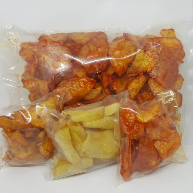 

500grm kripik sanjai singkong ori balado pedas manis