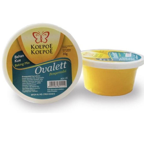 OVALETT KOEPOE KOEPOE KECIL 30 GRAM 1/2 KARTON ( 36 PCS )