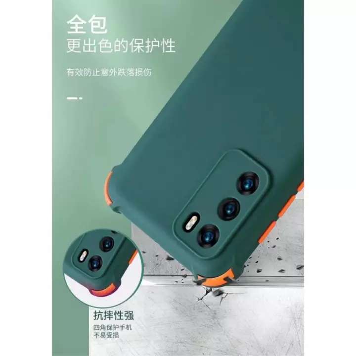 Soft Case Crack Macaron 2Tone Xiaomi Redmi Note 8 Pro Dengan Bumper Protect Pelindung Camera