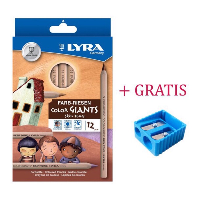 

Lyra Color Giants skin Tones 12pcs