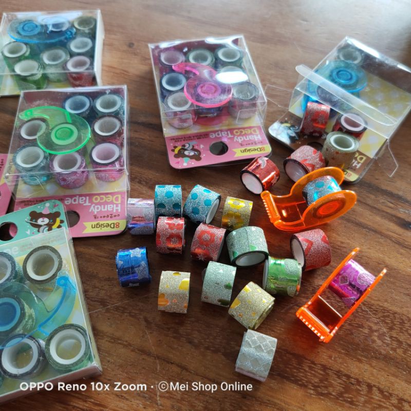 

Isolasi / Solasi / Lakban Hologram Motif TERMURAH TERLUCU