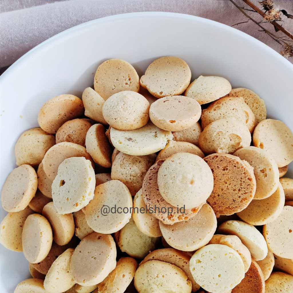 

Kue Bolu Kering Koin D'Comel 125 gram