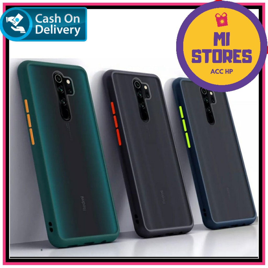 Case Xiaomi Redmi Note 8 Pro Shockproof Hybird Premium Hard Case