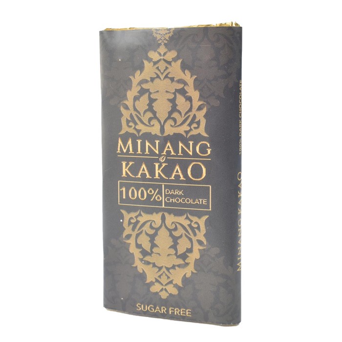 

MINANG KAKAO ORGANIC 100% DARK CHOCOLATE SUGAR FREE