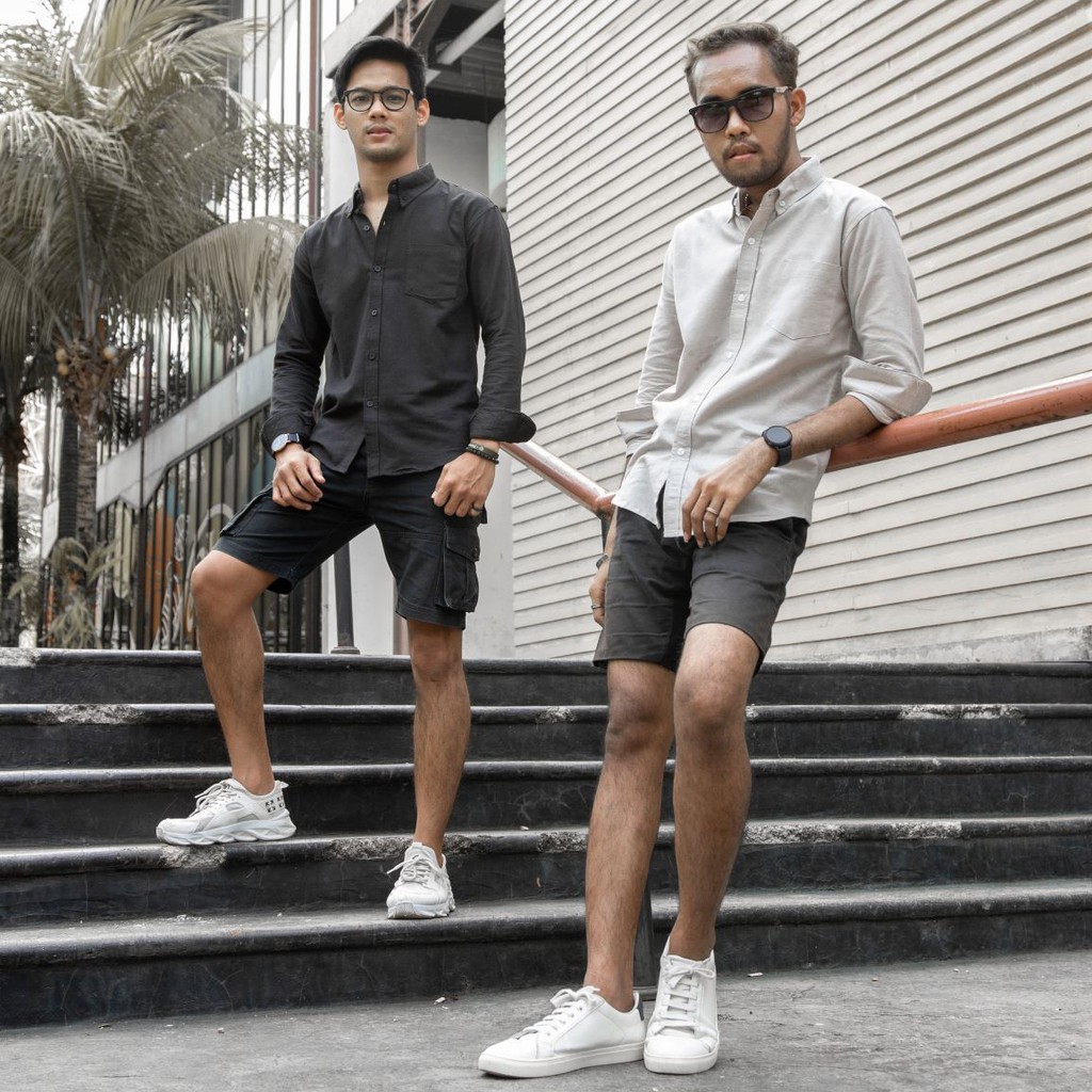 Linen Shirt | Kemeja Linen Pria  Lengan Panjang