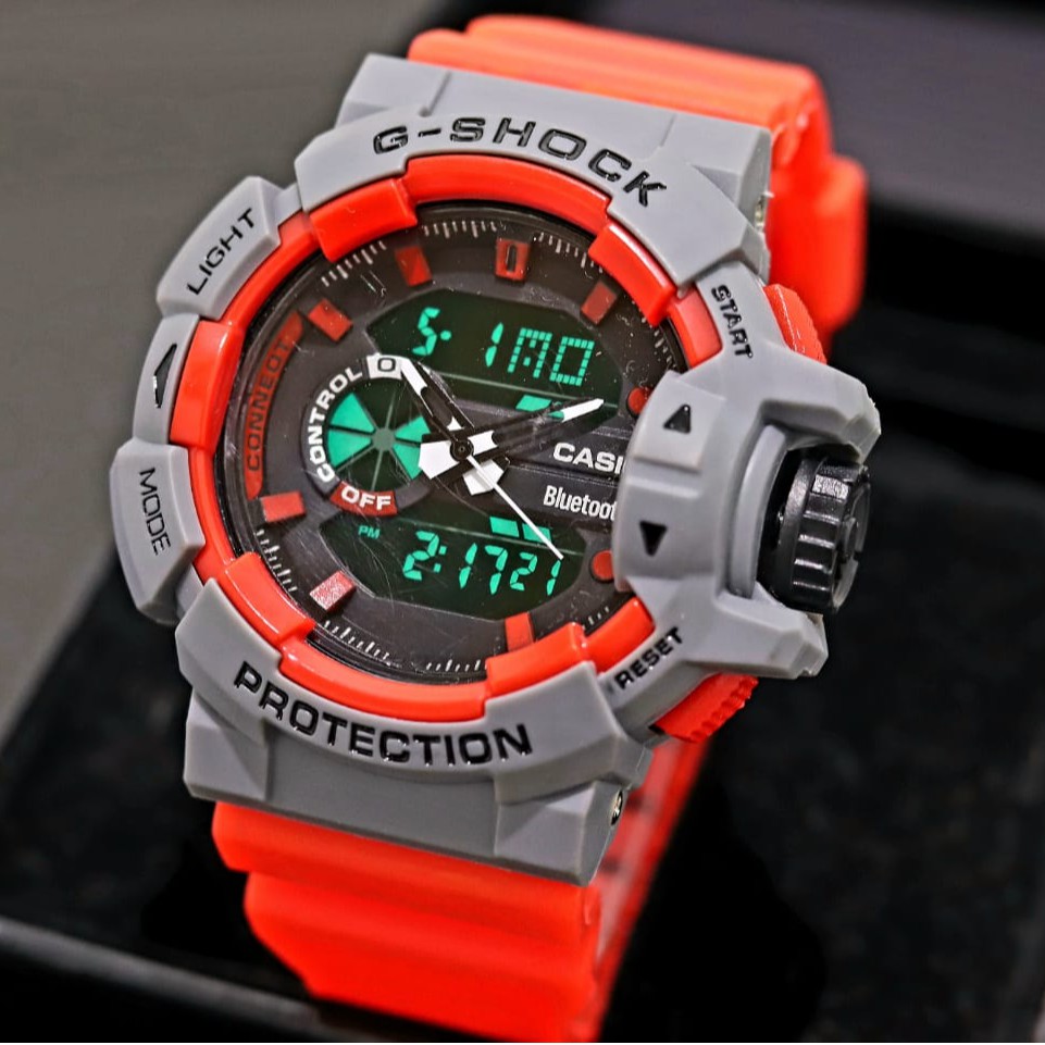 Authentic C  asio G-Shock GA400 Analog Digital Men Sport Watch GA-400-4A Jam Tangan Pria