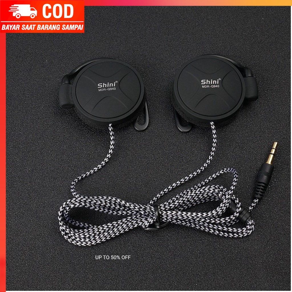 (100% BARANG ORI) Shini Q940 on-ear Excelent Headphone Earhook