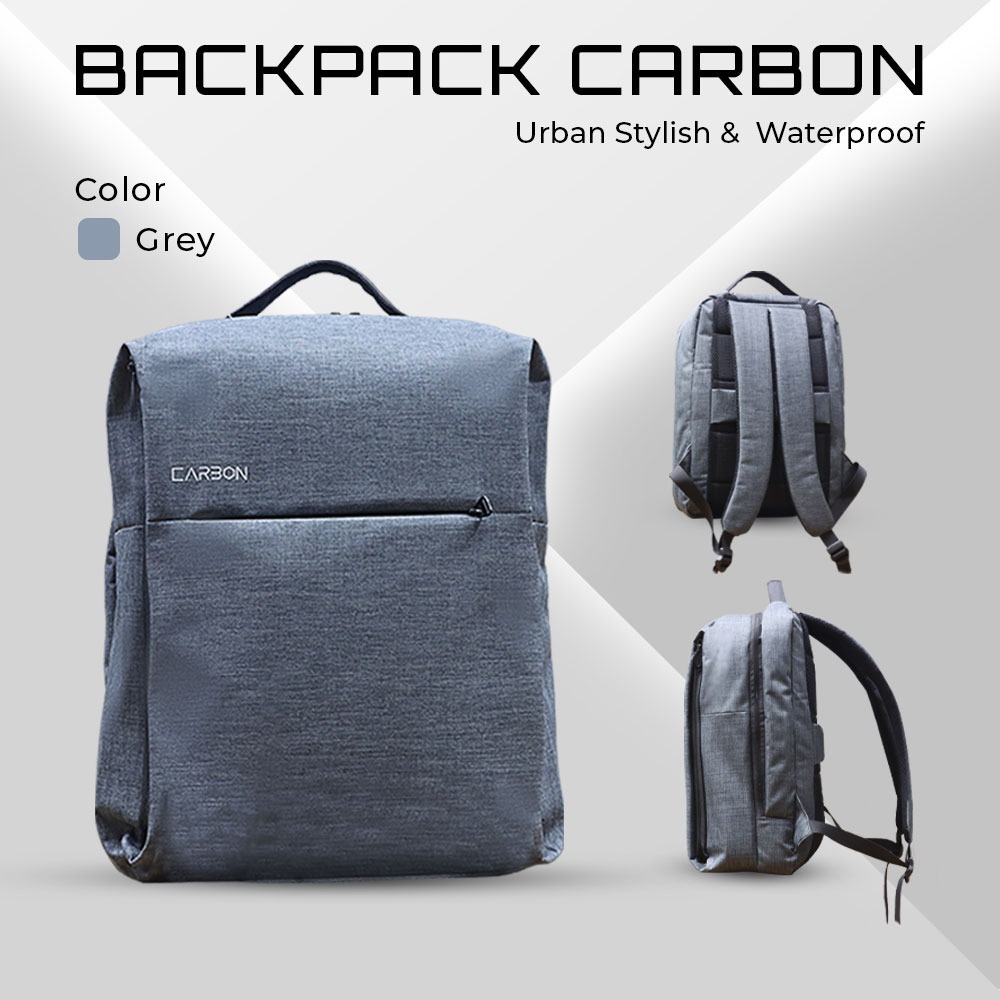 BACKPACK CARBON - WATERPROOF BAG ORIGINAL CARBON