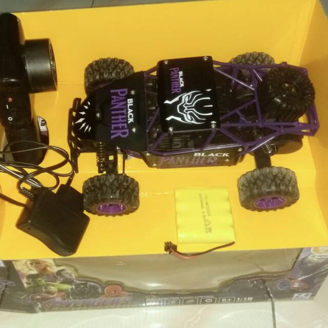 Mobil jeep Black panter Remot control