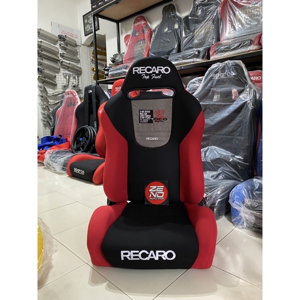 Jual Jok Recaro Top Fuel Merah Hitam Pesanan | Shopee Indonesia