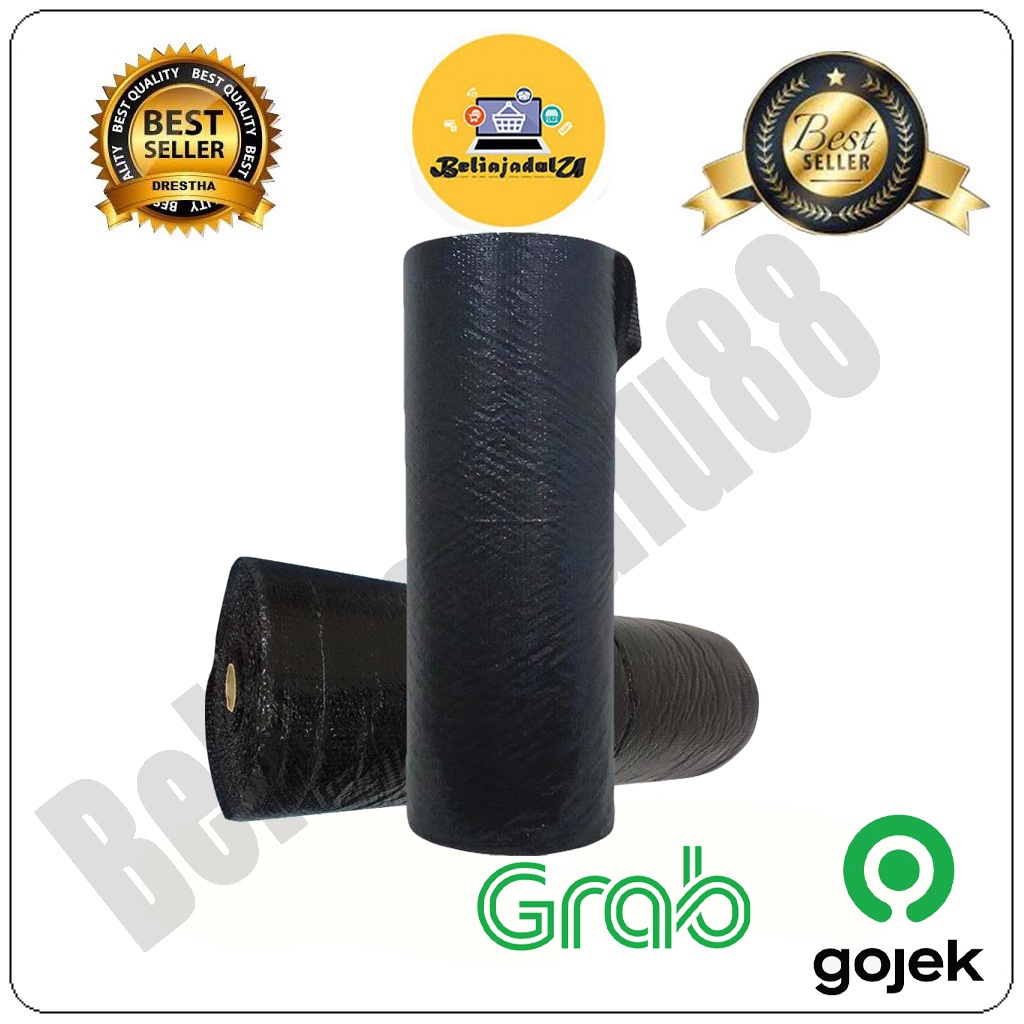 Beliajadulu88 Bubble Wrap Roll/Plastik Packing Babel/Buble Wraping HITAM GOJEK/GRAB