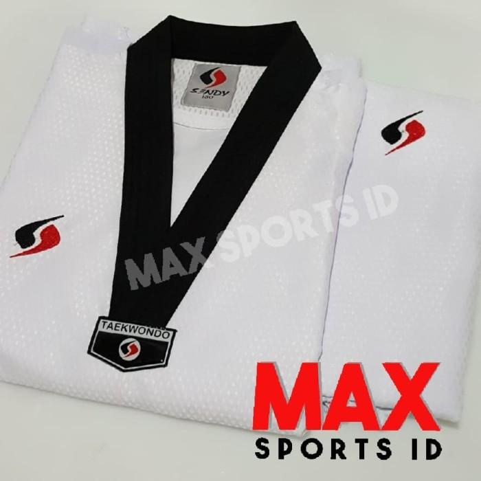 Flume | Dobok Sendy Fighter Diamond One (Seragam Taekwondo) Kerah Hitam