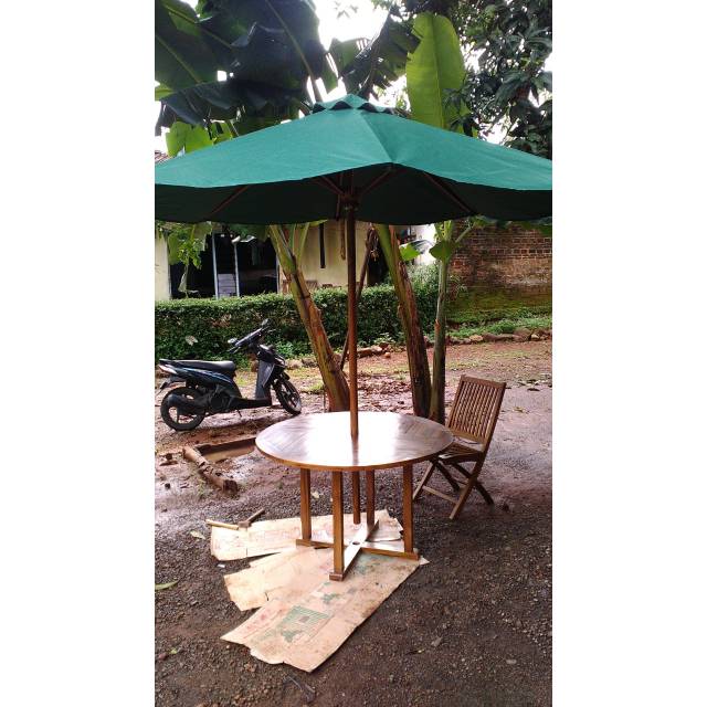 Tenda payung kursi meja payung taman