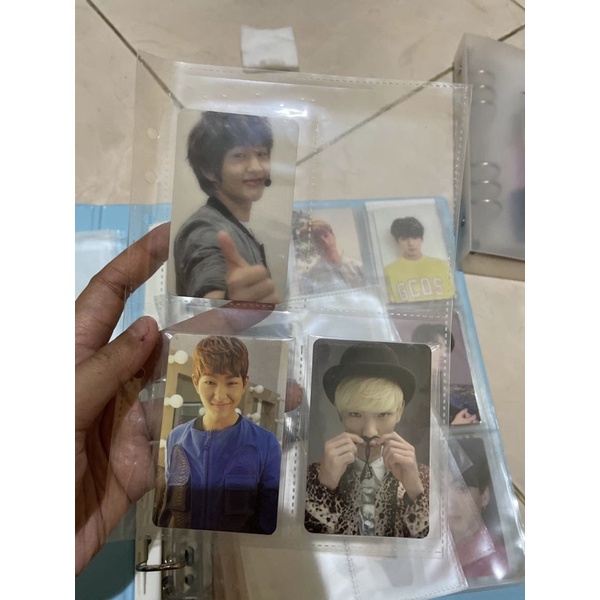 A5 6 Ring Sleeve 4 Pocket Photocard luluroom