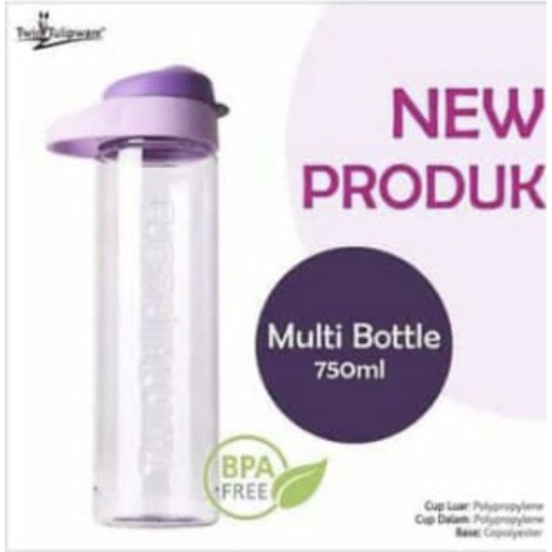 Botol minum Tulipware multi bottle