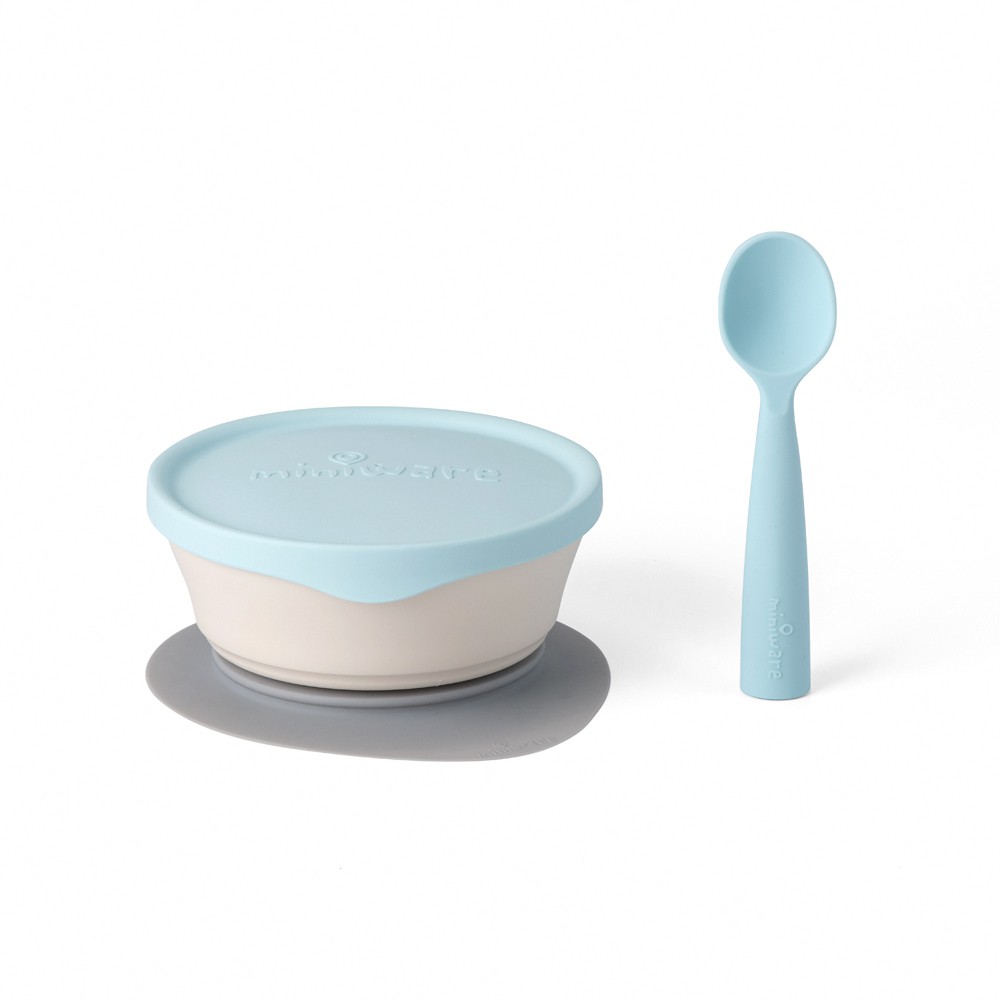 Miniware First Bites Set - Mini Ware Mangkok Mangkuk Piring Baby Anak Bayi Plate Bowl Set Bite