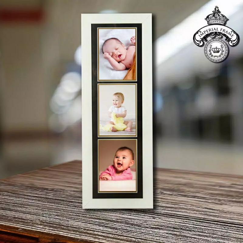 Jual BINGKAI FOTO SUSUN 3, UKURAN 4R WARNA PUTIH | Shopee Indonesia