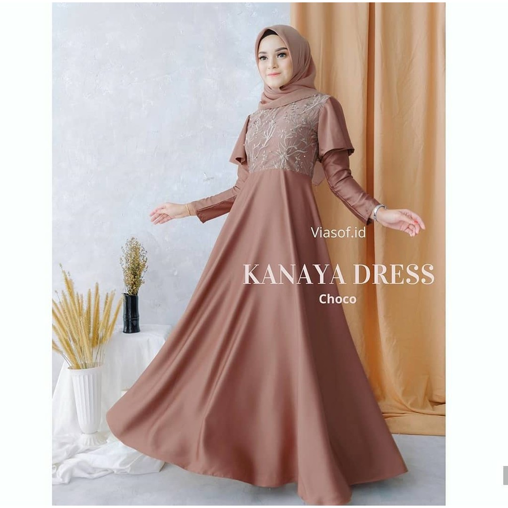 JM KANAYA MAXI Bahan MAXMARA Baju Gamis Wanita Terbaru 2020 Baju Gamis Wanita Jumbo BEST SELLER