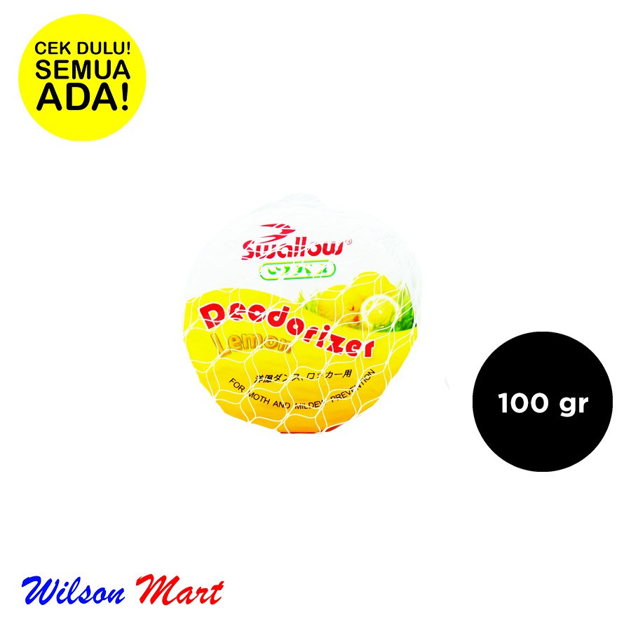 Swallow Kamper Deodorizer Lemon 100 Gram